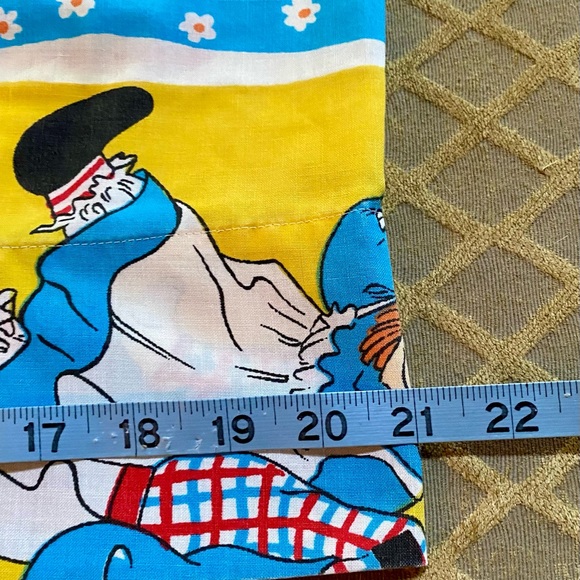 💕Pacific Raggedy Ann & Andy Standard Patchwork Pillowcase💕 Vintage - Picture 10 of 10